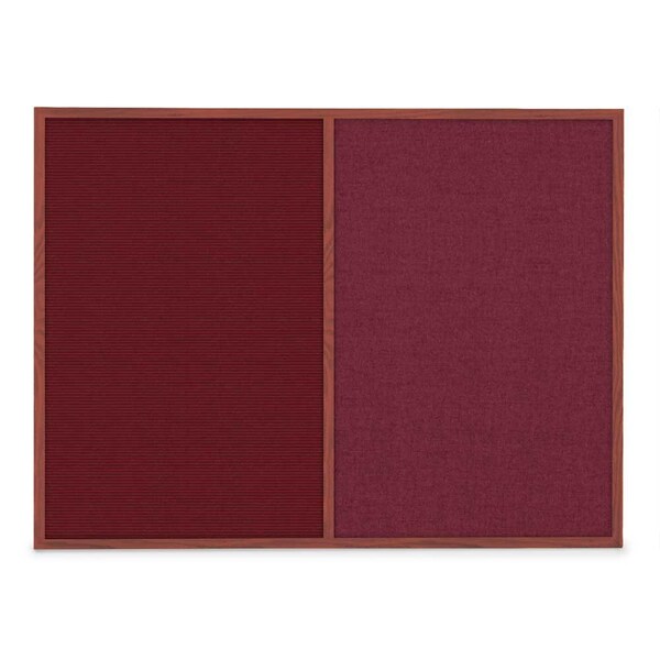 Sliding Door Indoor Enclosed Corkboard, 3